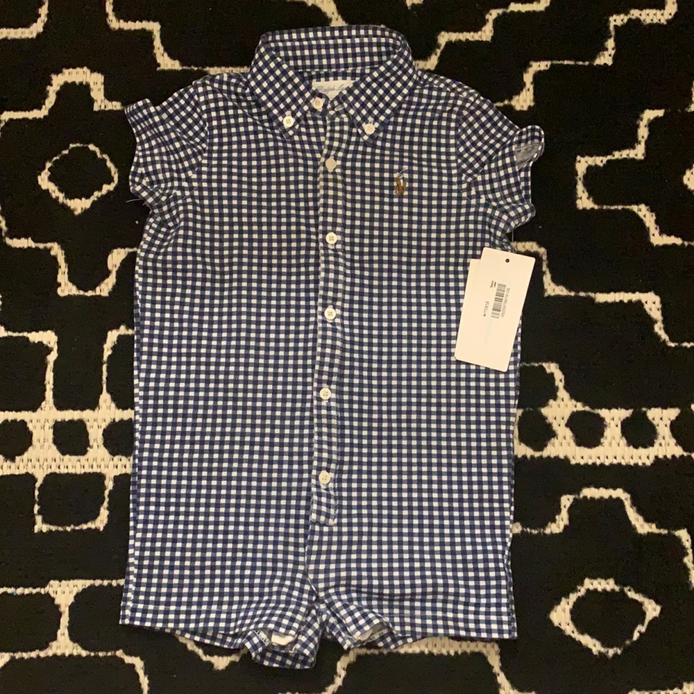 Baby boys Polo by Ralph Lauren romper